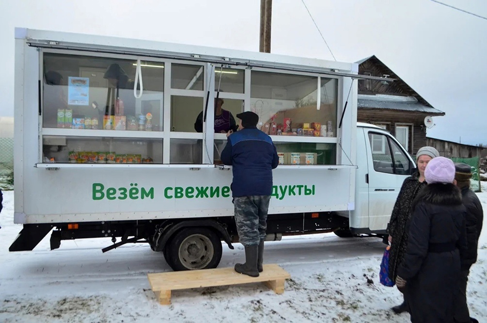 Автолавки - на село.