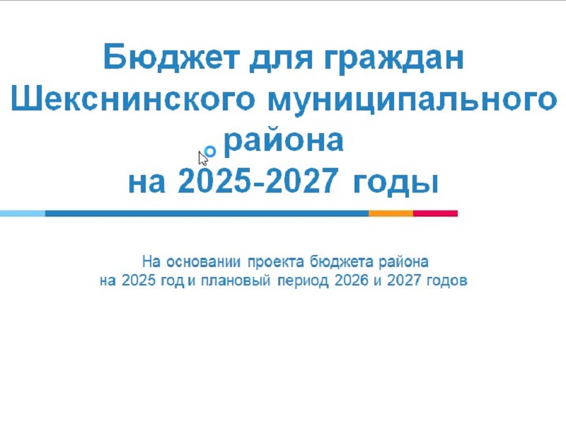 Публичные слушания по проекту бюджета Шекснинского муниципального района на 2025 год и плановый период 2026 и 2027 годов.