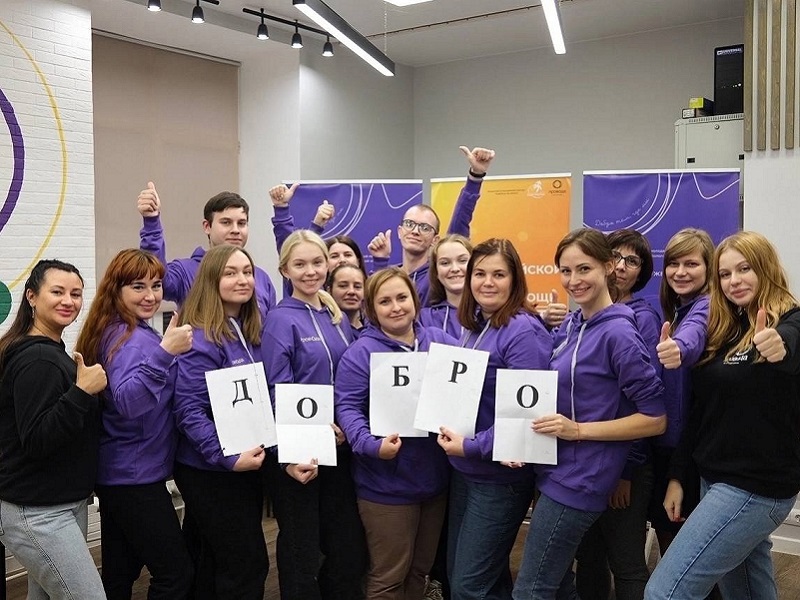 Грант на развитие добровольчества в Шекснинском районе.