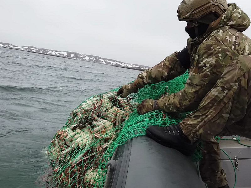 Незаконный вылов водных биологических ресурсов на ООПТ.