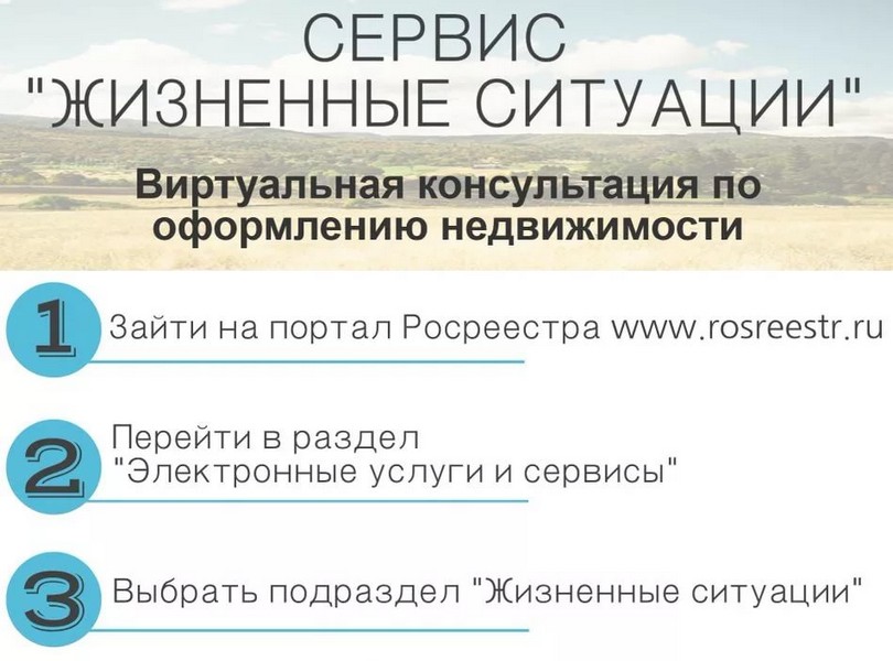 Сервис Росреестра «Жизненные ситуации» поможет собрать необходимые документы для сделки с недвижимостью.