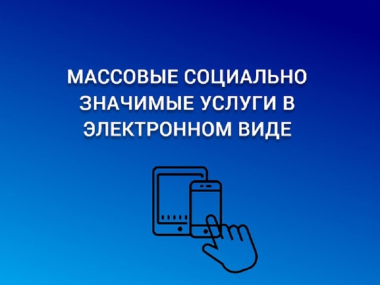 Получение массовых социально значимых услуг с помощью Единого портала государственных услуг (функций). Получение массовых социально значимых услуг с помощью Единого портала государственных услуг (функций).